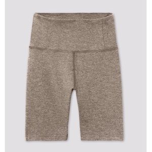 BRAND NEW tags on girlfriend collective oat brown high-rise bike short